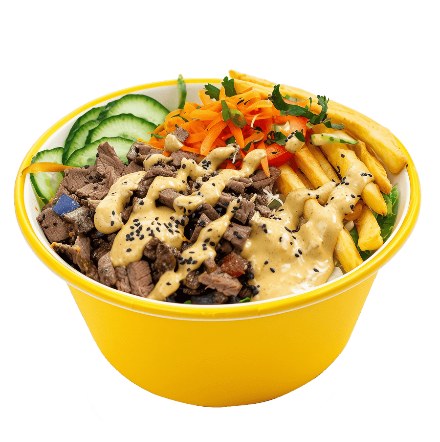 CHEESY BEEF SALAD